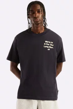 Camiseta New Balance Foggy Daze 1906 Masculina Preta