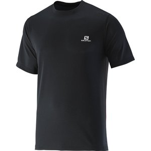 Camiseta Salomon Masculina Sonic SS Tee UV Preto