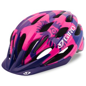 Capacete Ciclismo Feminino Giro Raze Com Viseira Rosa e Roxo Capacete Ciclismo Feminino Giro Raze Com Viseira Rosa e Roxo