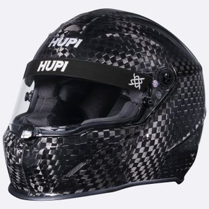 Capacete HUPI Automobilismo Evo Carbono 12k Selo FIA