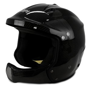 Capacete HUPI Automobilismo Mit Pro Carbono Preto Selo FIA