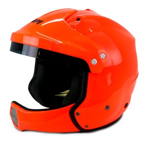 Capacete HUPI Automobilismo MIT Pro Composite Laranja Selo FIA