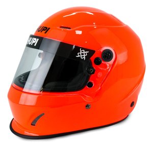 Capacete HUPI Automobilismo Sprint Pro Composite Laranja