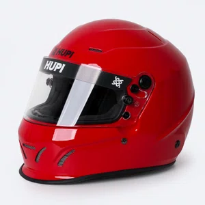 Capacete HUPI Automobilismo Sprint Vermelho