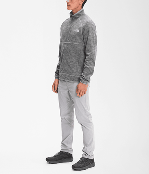 Casaco The North Face Fleece Masculino Canyonlands Full Zip Cinza