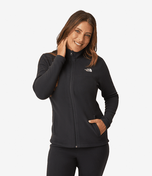 Casaco The North Face Feminino Glacier Full Zip Preto