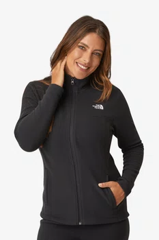 Casaco The North Face Feminino Glacier Full Zip Preto