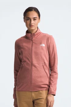 Casaco The North Face Fleece Canyonlands Full Zip Rosa Feminino
