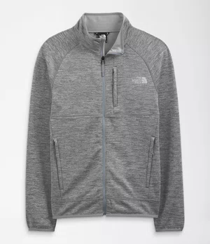 Casaco The North Face Fleece Masculino Canyonlands Full Zip Cinza