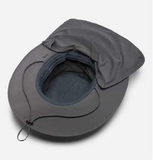 Chapéu Columbia Coolhead III Zero Booney Cinza: Frescor e Proteção