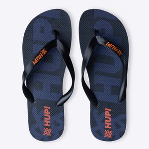 Chinelo HUPI Vibes Preto/Laranja