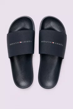 Chinelo Tommy Hilfiger Core Slide Masculino Azul Marinho