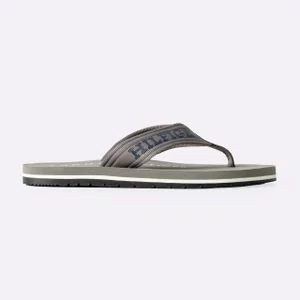 Chinelo Tommy Hilfiger Monotype Beach Cinza