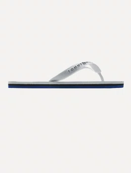 Chinelo Tommy Hilfiger Rubber Masculino Azul/Branco Chinelo Tommy Hilfiger Rubber Masculino Azul/Branco