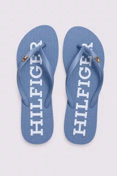 Chinelo Tommy Hilfiger Strap Beach Feminino Azul