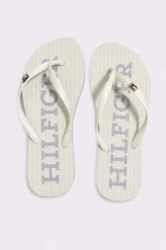 Chinelo Tommy Hilfiger Strap Beach Feminino Bege