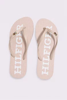 Chinelo Tommy Hilfiger Strap Beach Feminino Rosa