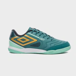Chuteira Futsal Umbro Pro 5 Bump Club Petróleo
