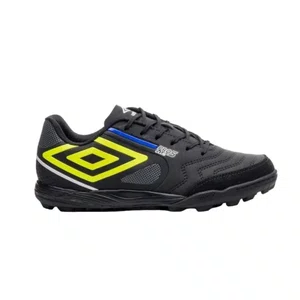 Chuteira Society Umbro Pro 5 Bump Club Preto e Verde
