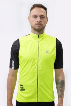 Colete Corta Vento HUPI Unissex - Amarelo