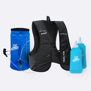 Colete de Hidratação HUPI Supreme + Refil + 02 Soft Flask 350Ml