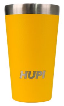 Copo Térmico HUPI Fun 480ML Amarelo