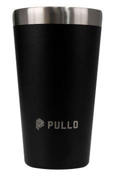 Copo Térmico Pullo Fun 480ML Preto