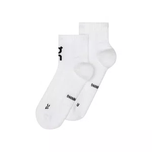 Meia On Core Run Sock Mid 2 Pares Branco