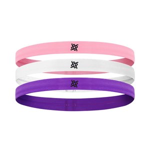 Faixa de Cabelo HUPI Kit 03 Rosa Branco Roxo Faixa de Cabelo HUPI Kit 03 Rosa Branco Roxo