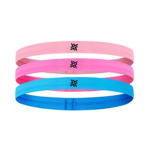 Faixa de Cabelo HUPI Kit 03 Rosa Pink Azul Faixa de Cabelo HUPI Kit 03 Rosa Pink Azul