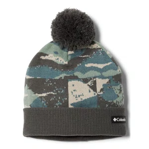 Gorro Columbia Polar Powder II Beanie Cinza/Azul