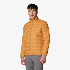 Jaqueta Columbia Down Delta Ridge Sem Capuz Laranja Masculina