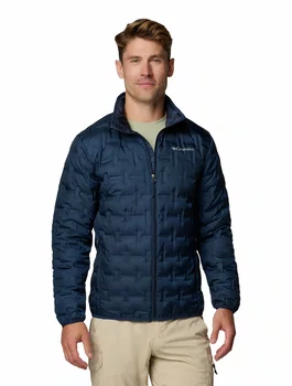 Jaqueta Columbia Down Delta Ridge Sem Capuz Azul Marinho Masculino