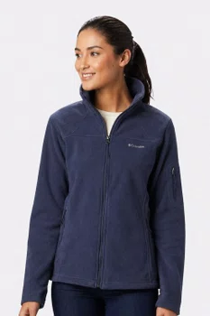 Jaqueta Columbia Fleece Fast Trek II Azul Marinho Feminina