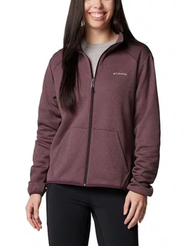 Jaqueta Fleece Columbia Feminina Hike Tech Violeta Jaqueta Fleece Columbia Feminina Hike Tech Violeta