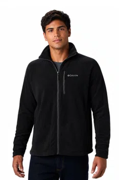 Jaqueta Columbia Masculina Fast Trek II Full Zip Fleece Preto