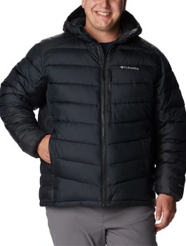 Jaqueta Columbia Masculina Labyrinth Loop com Capuz Plus Size Preta