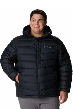 Jaqueta Columbia Masculina Labyrinth Loop com Capuz Plus Size Preta
