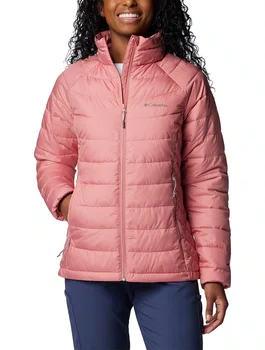 Jaqueta Columbia Feminina Powder Lite II Rosa Chiclete Jaqueta Columbia Feminina Powder Lite II Rosa Chiclete