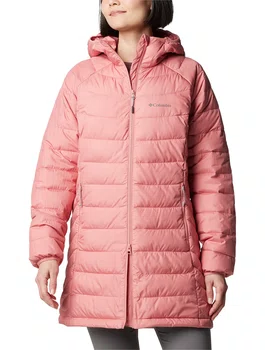 Jaqueta Columbia Feminina Powder Lite II Mid Rosa Chiclete