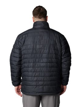 Jaqueta Columbia Powder Lite II Plus Size Masculina Preta