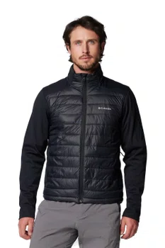Jaqueta Columbia Tech Hybrid Softshell Preto Masculino
