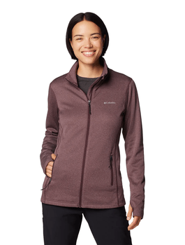 Jaqueta Fleece Columbia Feminina Park View Violeta Jaqueta Fleece Columbia Feminina Park View Violeta