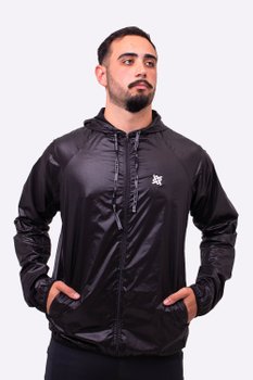 Jaqueta Corta Vento HUPI Masculina Preto