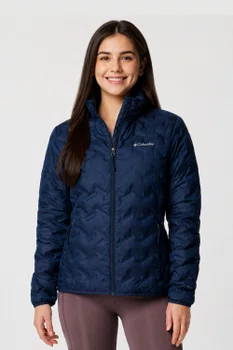 Jaqueta Down Columbia Delta Ridge II Feminina Azul Marinho