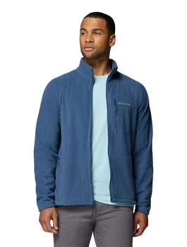 Jaqueta Fleece Columbia Fast Trek II Masculina Azul Claro