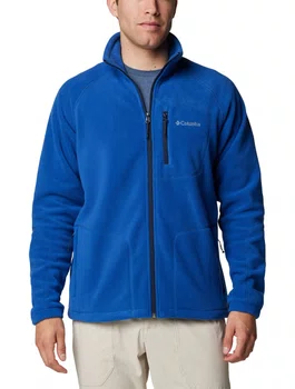 Jaqueta Fleece Columbia Masculina Fast Trek II Azul