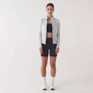 Jaqueta Performance Feminina Cinza Jaqueta Performance Feminina Cinza