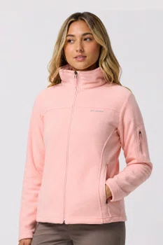 Jaqueta Fleece Columbia Feminina Fast Trek II Rosa