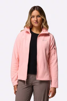 Jaqueta Fleece Columbia Feminina Fast Trek II Rosa